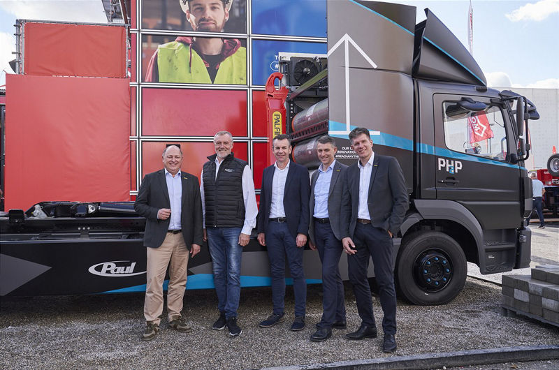 PALFINGER: Entwicklungspartnerschaft mit Paul Group im Bereich Wasserstoff-Antriebe für Nutzfahrzeuge